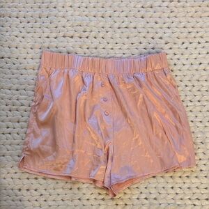 Daily Drills Pink Silky Shorts